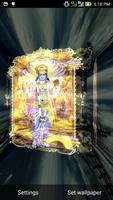 5D Lord Vishnu Live Wallpaper capture d'écran 1