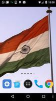 live wallpaper indian flag screenshot 1