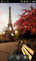 live wallpaper paris اسکرین شاٹ 1