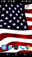 live wallpaper usa flag syot layar 1