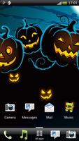 HalloweenPumpkin LiveWallpaper capture d'écran 1