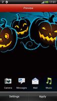 برنامه‌نما HalloweenPumpkin LiveWallpaper عکس از صفحه