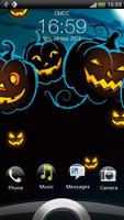 برنامه‌نما HalloweenPumpkin LiveWallpaper عکس از صفحه