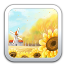 Warm Sunflower Live Wallpaper aplikacja