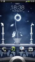 Moon Flower Live Wallpaper Plakat