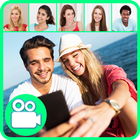 Live video chat with girls and guys icon