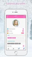 Girls live talk - Text & Chat Free تصوير الشاشة 2