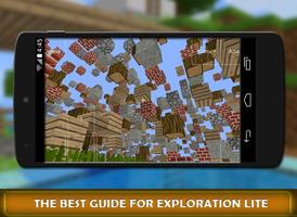 Guide for Minecraft PE Exploration Lite Craft MCPE تصوير الشاشة 1