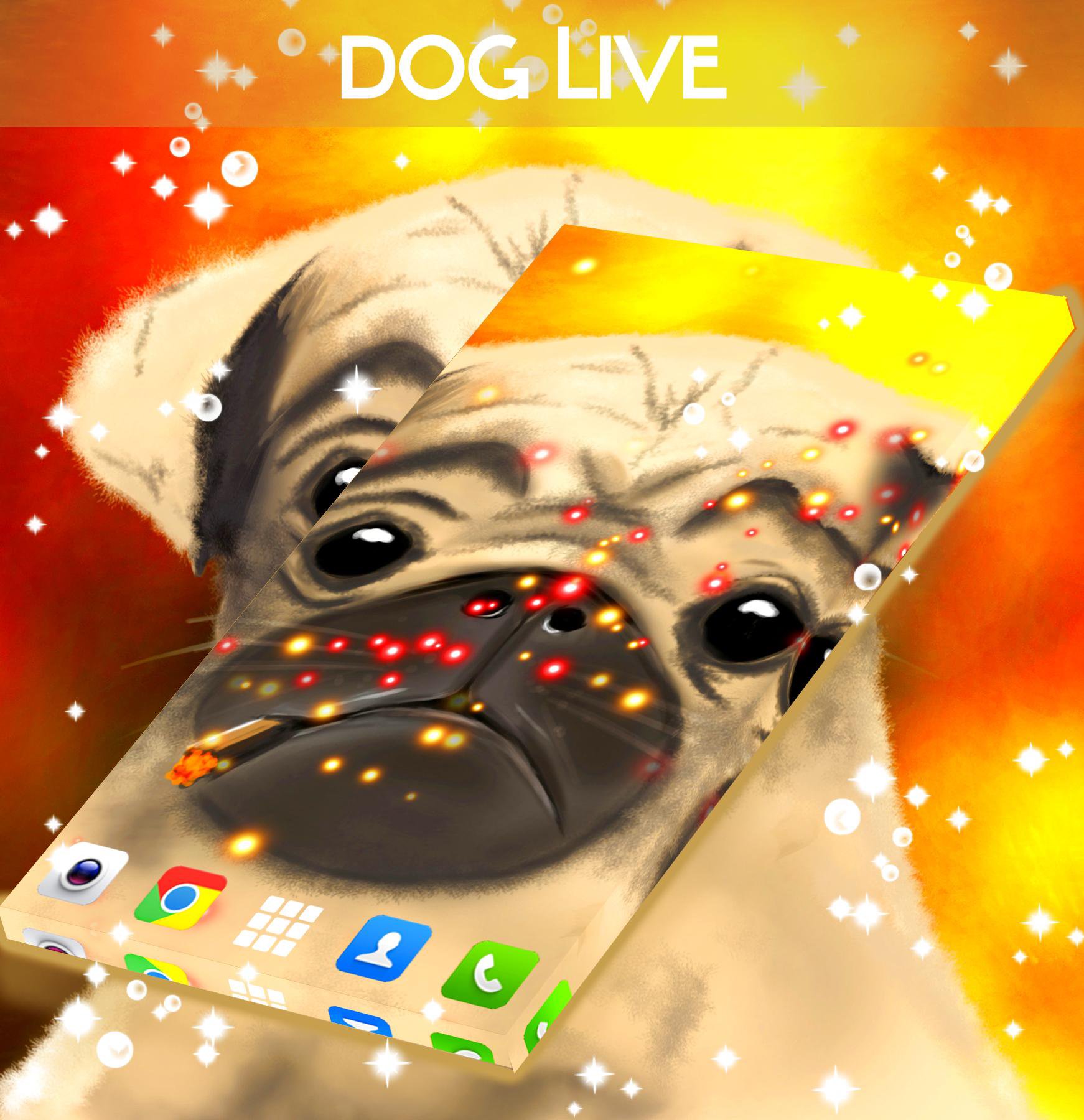 Dog Live Wallpaper APK برای دانلود اندروید