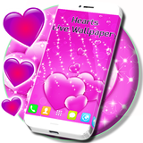 Hearts Live Wallpaper أيقونة