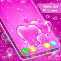 Hearts Live Wallpaper スクリーンショット 1