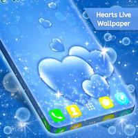 Hearts Live Wallpaper स्क्रीनशॉट 2