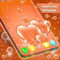 Hearts Live Wallpaper скриншот 3