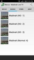 Mecca - Madinah Live TV capture d'écran 3