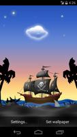 Awesome Pirate Live Wallpaper! plakat