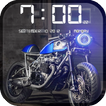 Bikes HD Clock Wallpaper