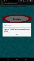 Disable WhatsApp Calling ポスター