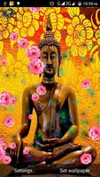 spiritual buddha live wallpape پوسٹر