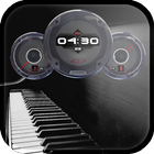 Music Clock Live Wallpaper آئیکن