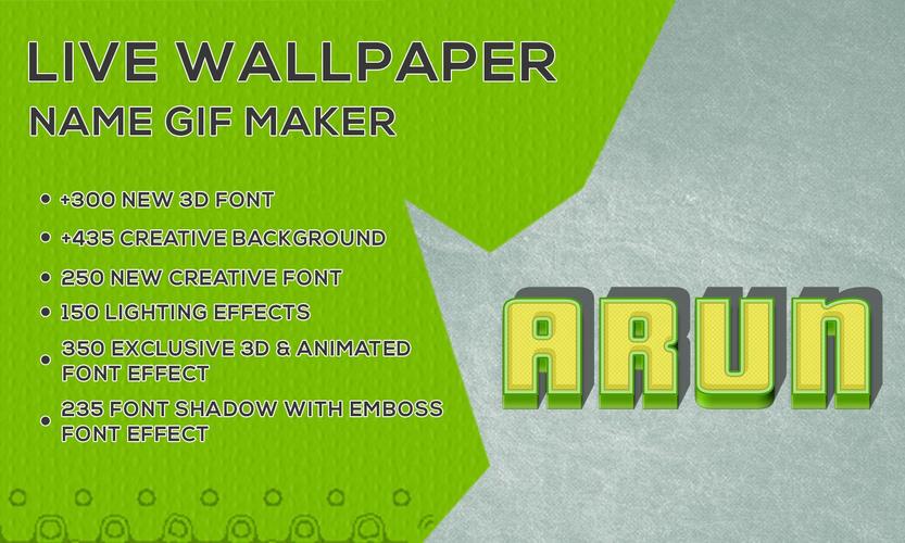 Live Wallpaper Name Gif Maker For Android Apk Download
