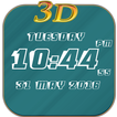 3D Digital Clock LWP