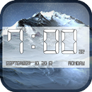 Winter Snow Clock Wallpaper APK