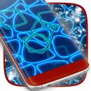 Neon Blue Live Wallpaper-APK