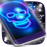 Neon Skull Live Wallpaper icon