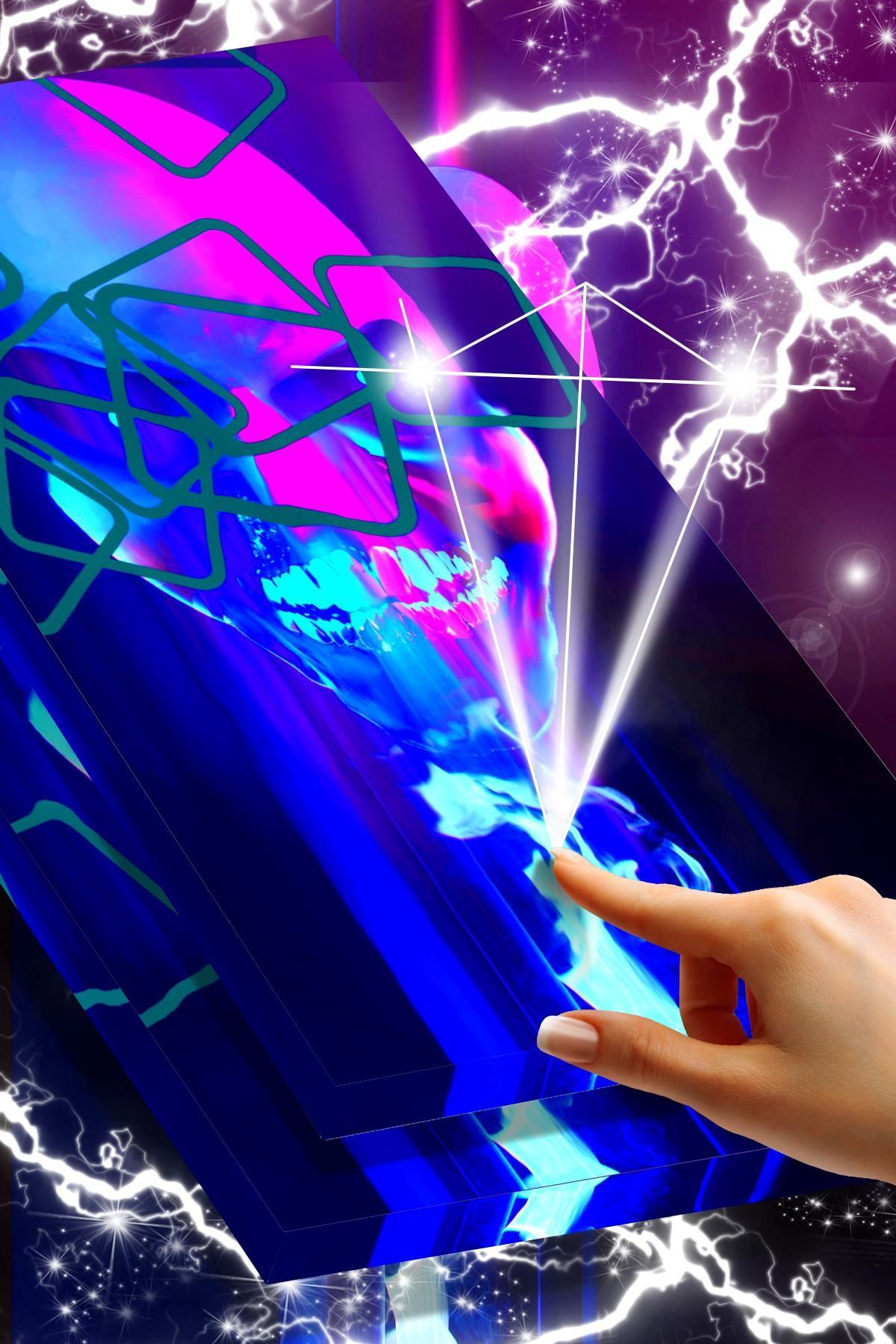 Neon Skull Vaporwave Wallpaper For Android Apk Download neon skull vaporwave wallpaper for