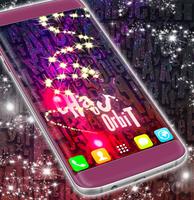 Pink Glitter Live Wallpaper скриншот 2