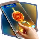 Amber Clock Live Wallpaper APK
