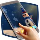 Cute 3D Snowman Wallpaper APK