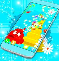 Cute Emoji Live Wallpaper постер