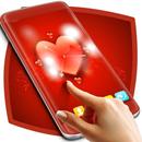 Cute Heart Live Clock Wallpaper APK