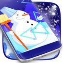 Cute Snowman Live Wallpaper APK