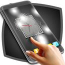 Elegant Grey Live Clock Wallpaper APK
