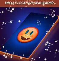 Emoji Clock Live Wallpaper ảnh chụp màn hình 1