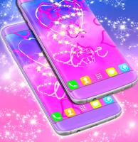 Free Hearts Live Wallpaper تصوير الشاشة 1