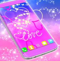 Free Hearts Live Wallpaper capture d'écran 2