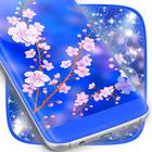 Cute Cherry Flower Live Wallpaper icono