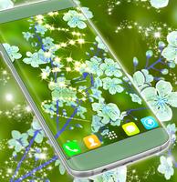 پوستر Cute Cherry Flower Live Wallpaper