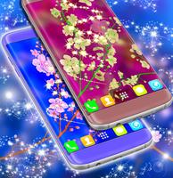 Cute Cherry Flower Live Wallpaper ảnh chụp màn hình 2