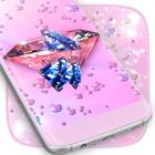 Wallpaper Pink Diamond icône