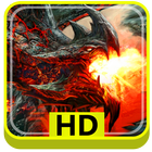 3D Dragon Creature HD icône