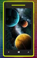 3D Planets HD Cartaz