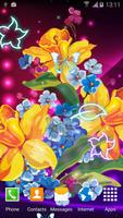 Abstract Flower Live Wallpaper Affiche