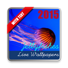 Jellyfishes Live Wallpaper icône