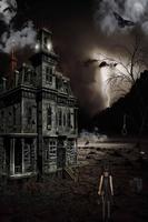 1 Schermata Haunted casa live wallpaper