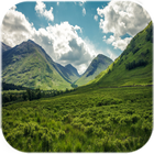 Mountains Live Wallpaper أيقونة