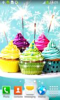 Cupcakes Live Wallpapers syot layar 1